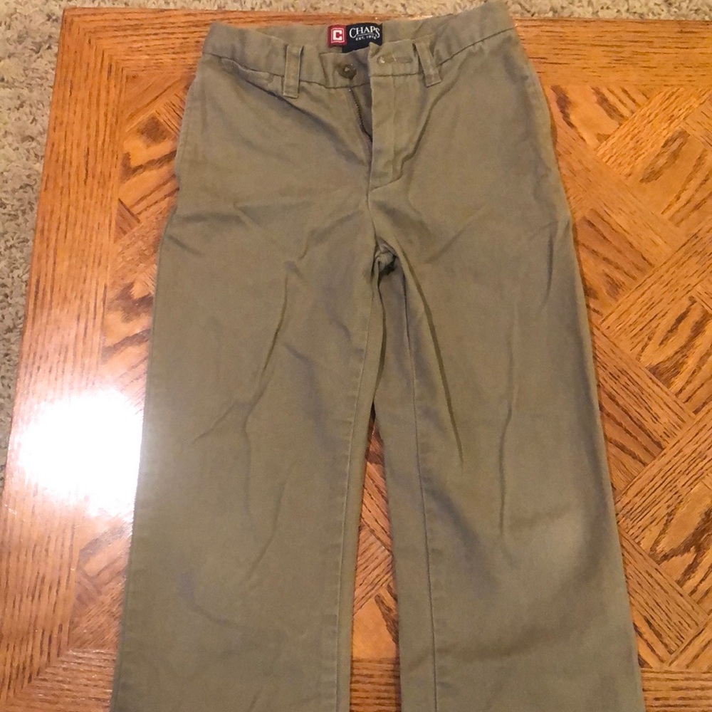 Boys dark khaki pants